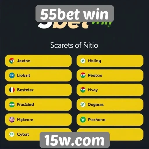 Métodos de pagamento aceitos no 55bet win