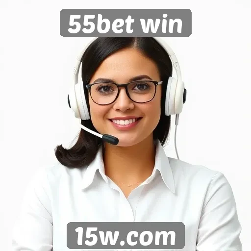 Suporte ao cliente no 55bet win